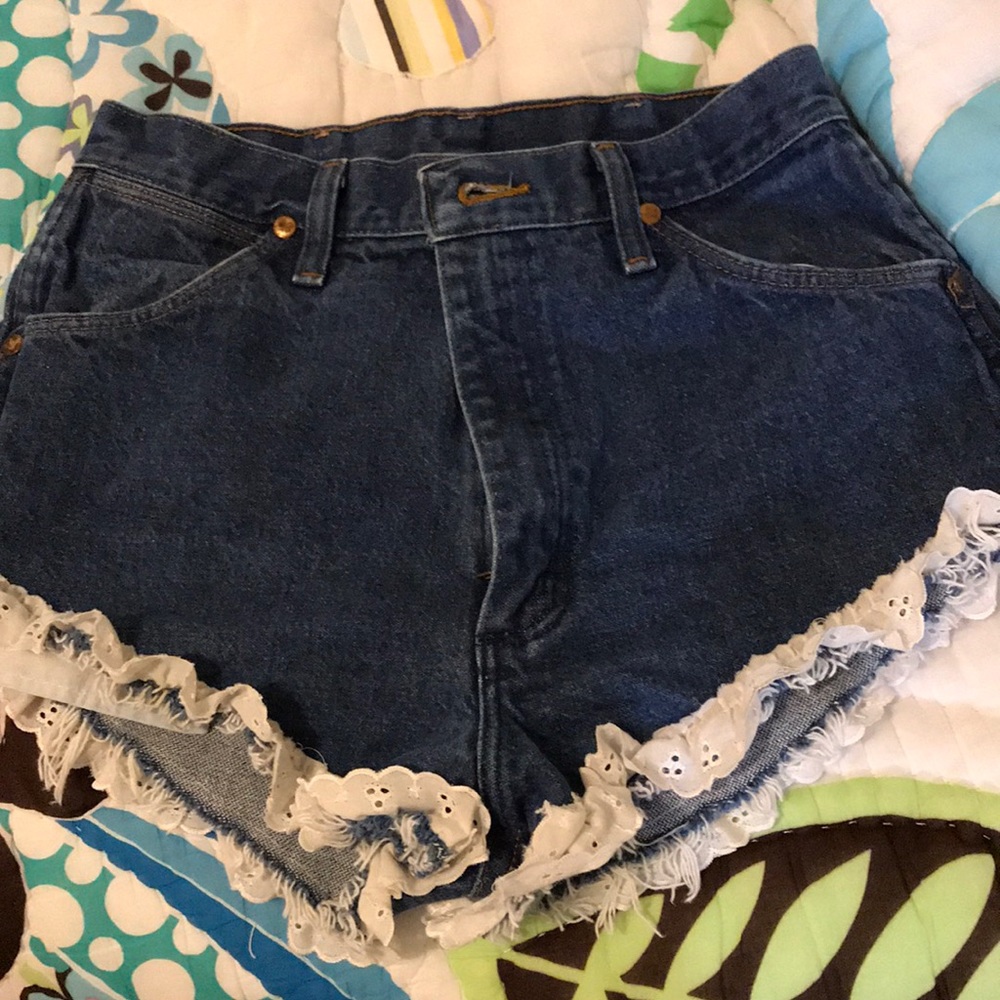 Urban outfitters high-waisted denim shorts